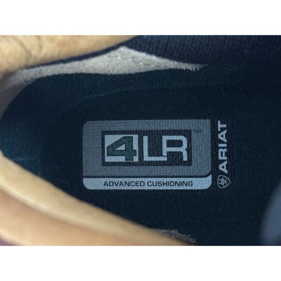 Ariat Canyon Lace Up Leather Work Boots Men’s 7 B Brown Lace UP Round Toe - Picture 7 of 16